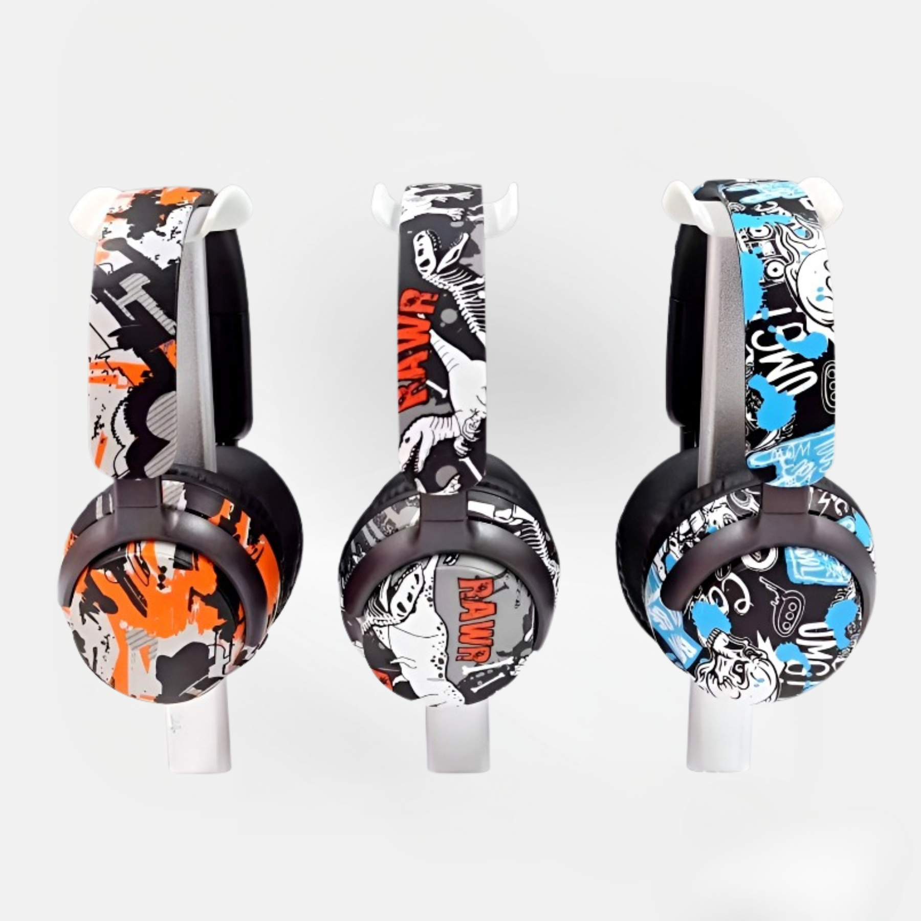 AKZ-38 Graffiti Bluetooth Headphones