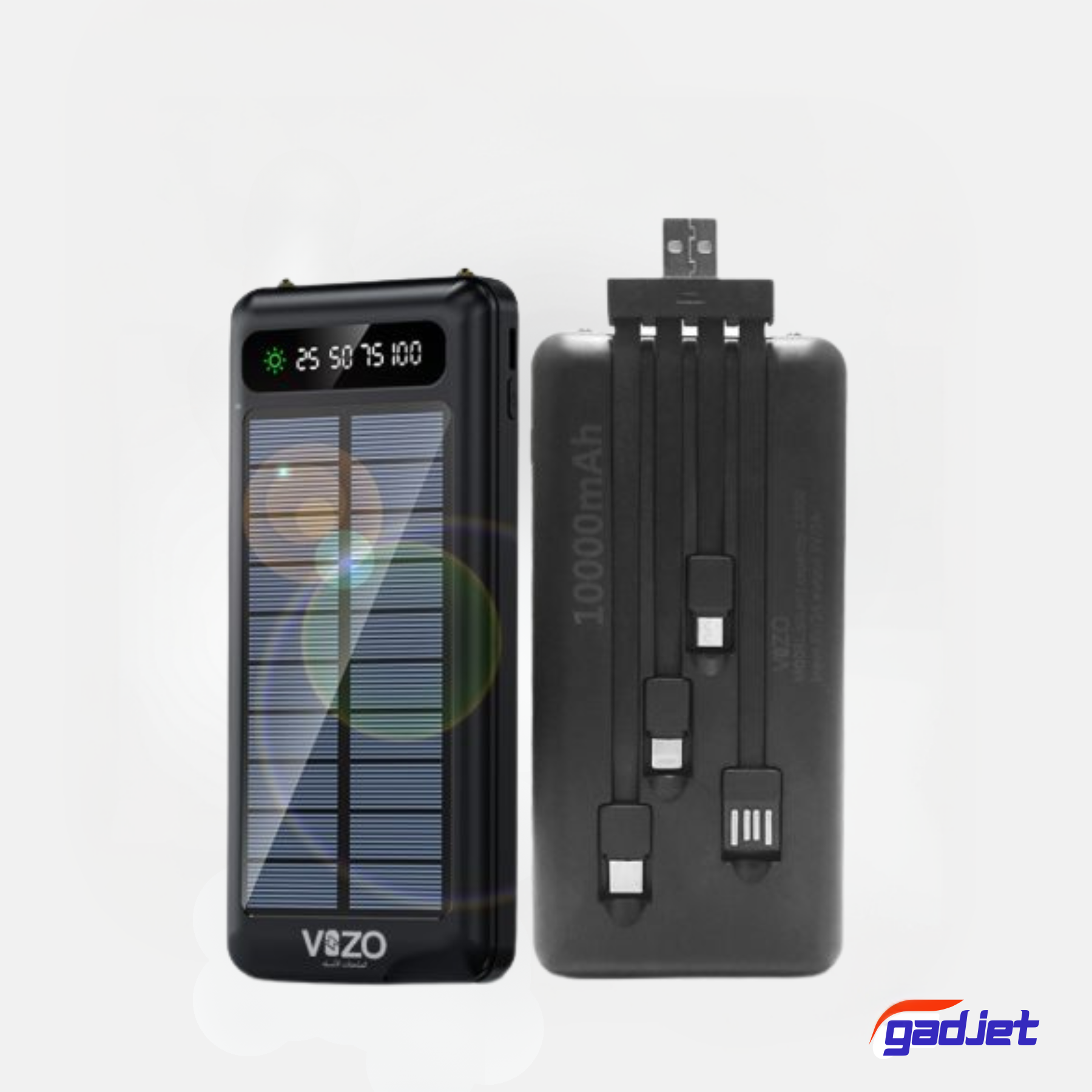 Vizo Solar 01 – 10,000mAh Power Bank